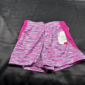 Danskin now GIRLS white, blue, and pink shorts